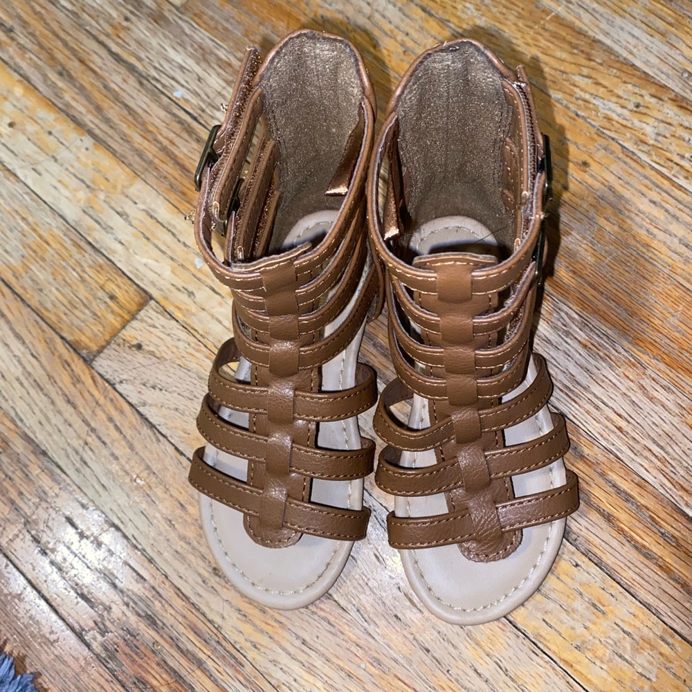 Tan Gladiator Sandals